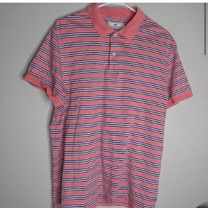 Southern Tide‎ striped short sleeve polo
sz L